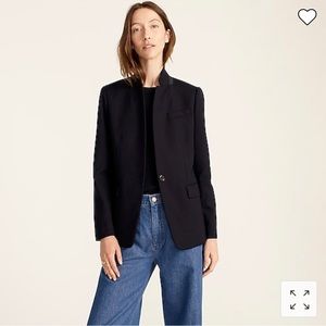 J. crew regent blazer black size 2